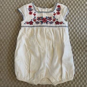 Baby Gap 6-12 month bloomer one piece